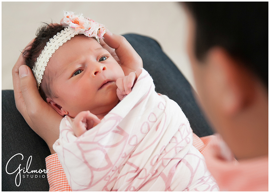 Welcome Home Newborn Baby Girl Photo Session – Newport Beach Photographer